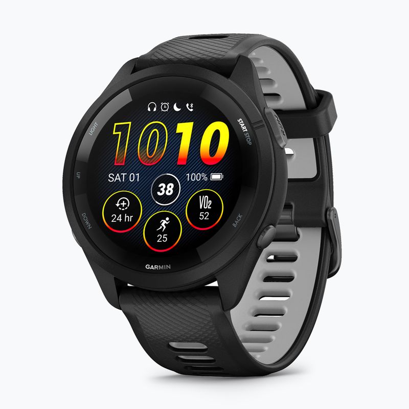 Ceas Garmin Forerunner 265 black/light gray 3