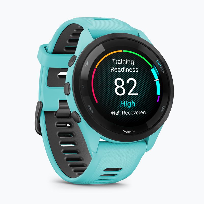 Ceas Garmin Forerunner 265 turquoise/black 2