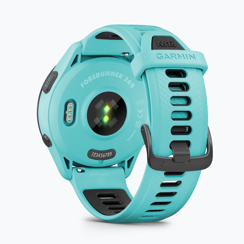 Ceas Garmin Forerunner 265 turquoise/black 4