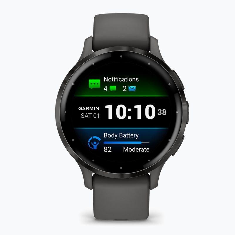 Ceas Garmin Venu 3S slate/peble gray 2