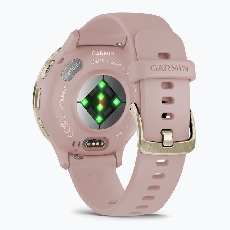 Ceas Garmin Venu 3S soft gold/dust rose 4