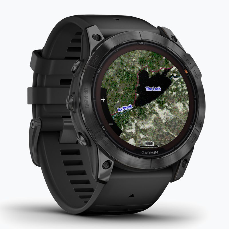 Ceas Garmin Fenix 7X Pro Solar slate gray/black 2