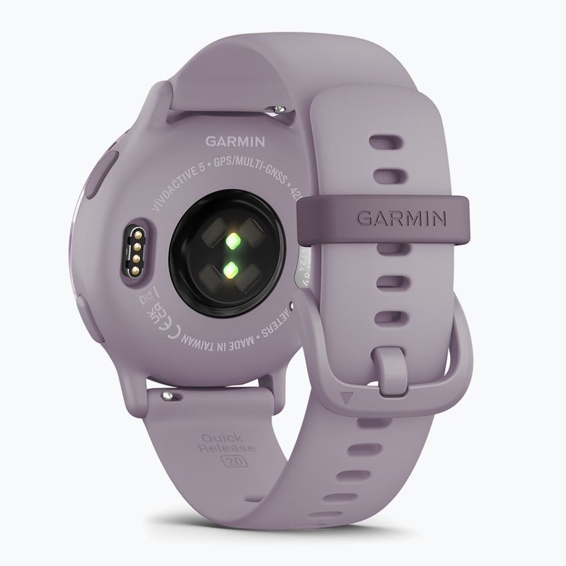 Ceas Garmin Vivoactive 5 metallic orchid aluminum bezel/orchid 4