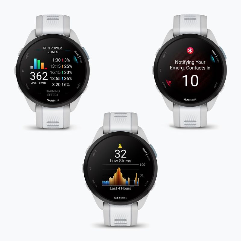 Ceas Garmin Forerunner 165 mist gray/whitestone 7