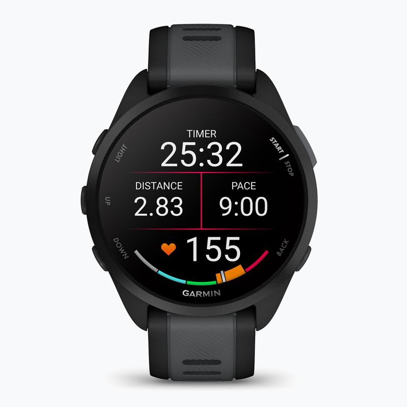 Ceas Garmin Forerunner 165 Music black/slate gray