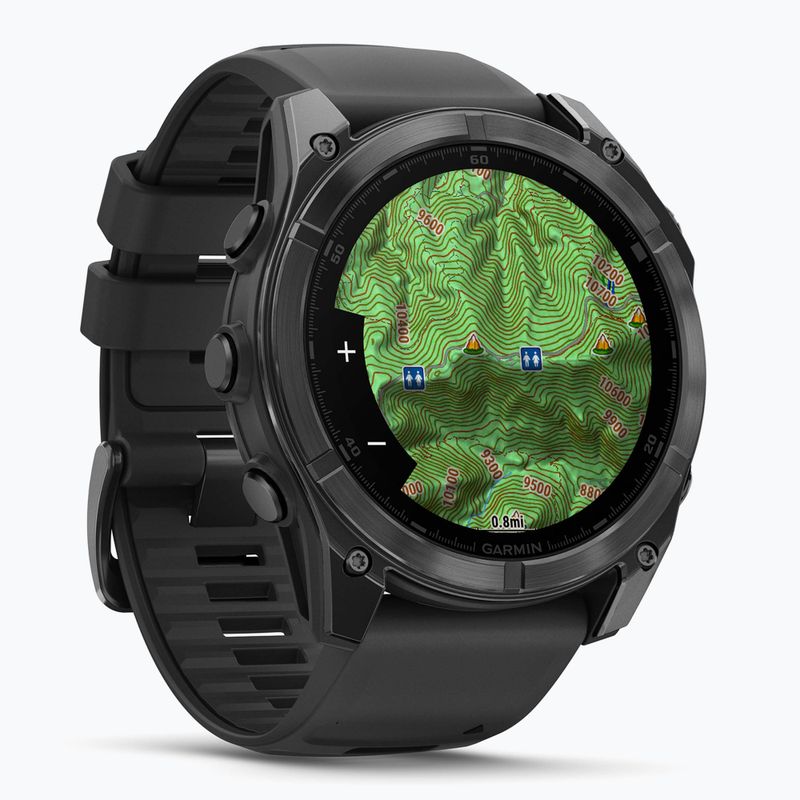 Ceas Garmin Fenix 8 51 mm AMOLED slate gray/black 3