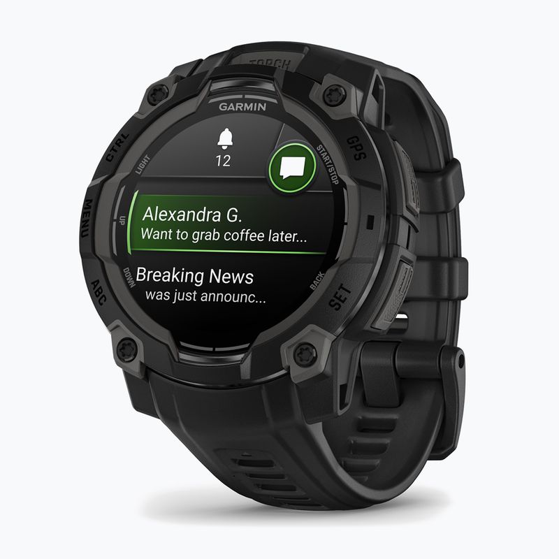 Ceas Garmin Instinct 3 45 mm Amoled black/black 3