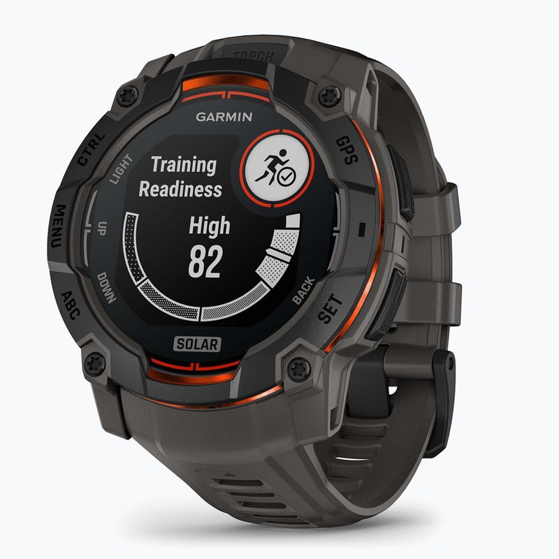 Ceas Garmin Instinct 3 Solar 50 mm black/charcoal 2