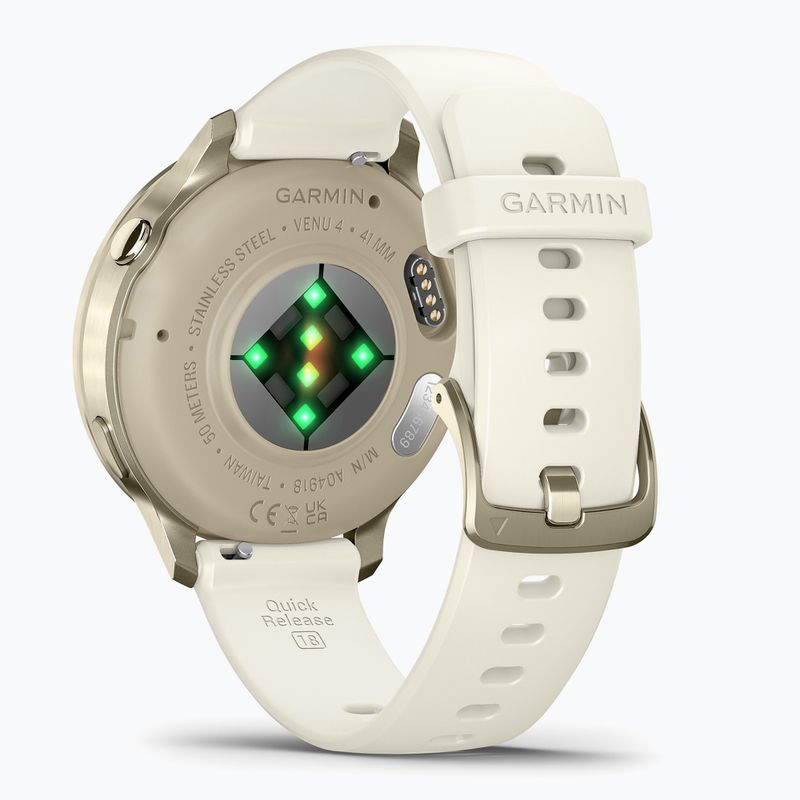 Ceas Garmin Venu 4 41 mm lunar gold/bone 4