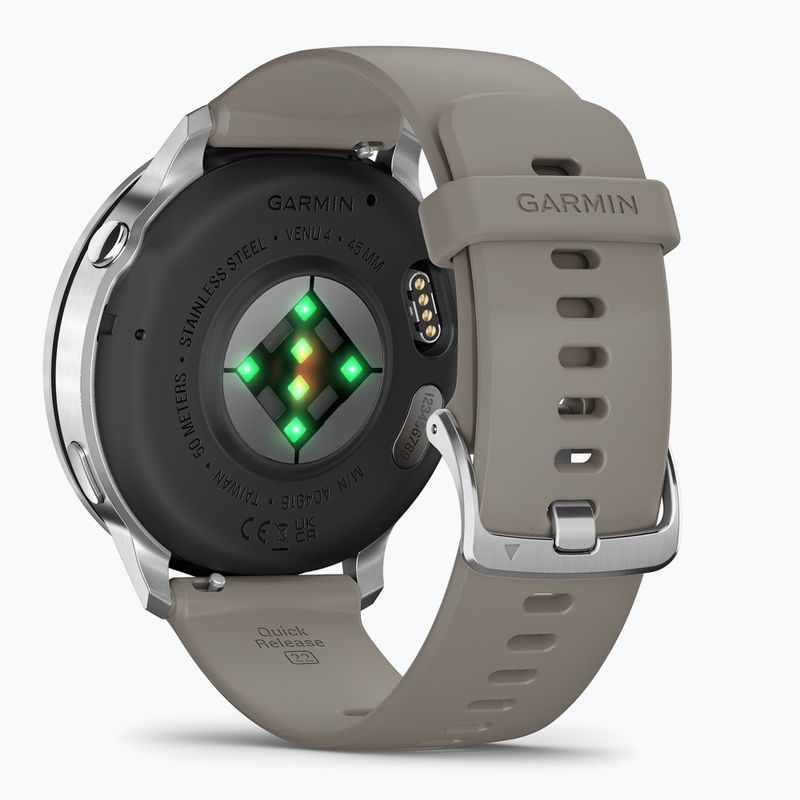 Ceas Garmin Venu 4 45 mm sliver/silver gray 4
