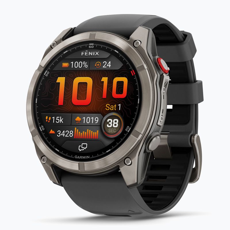 Ceas Garmin Fenix 8 Pro 51 mm Amoled sapphire/graphite/black 2