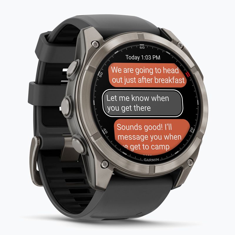 Ceas Garmin Fenix 8 Pro 51 mm Amoled sapphire/graphite/black 3