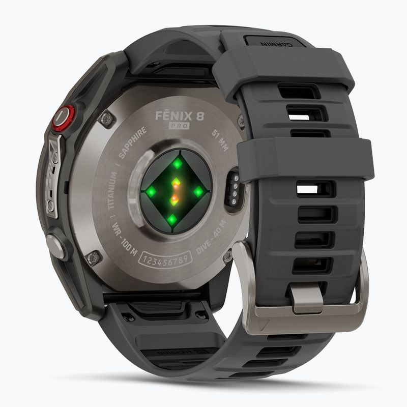 Ceas Garmin Fenix 8 Pro 51 mm Amoled sapphire/graphite/black 4