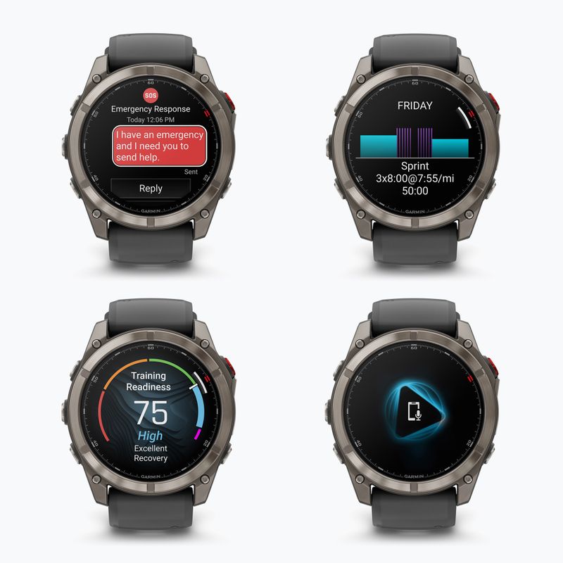 Ceas Garmin Fenix 8 Pro 51 mm Amoled sapphire/graphite/black 7