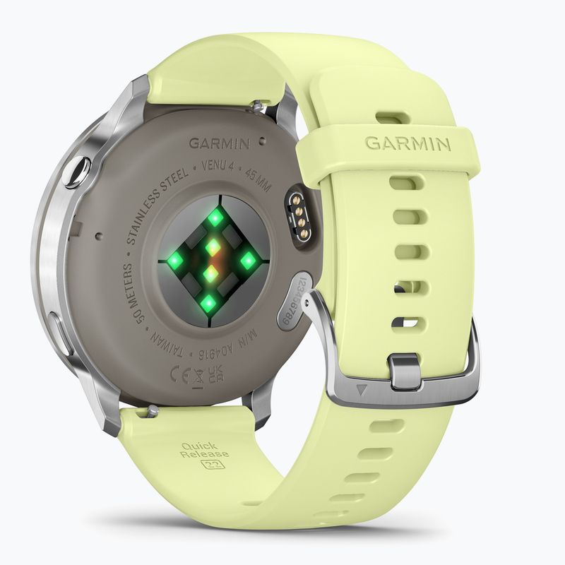 Ceas Garmin Venu 4 45 mm silver/citron 4