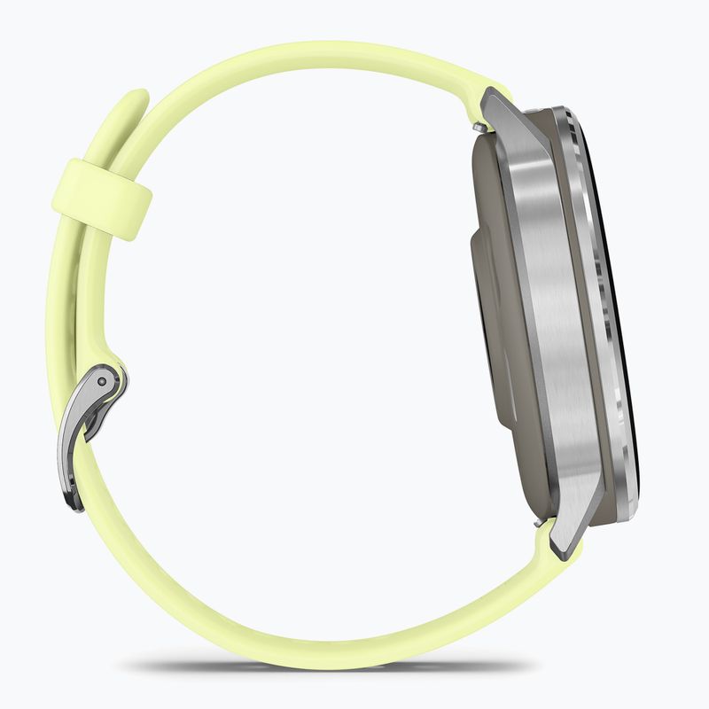 Ceas Garmin Venu 4 45 mm silver/citron 6