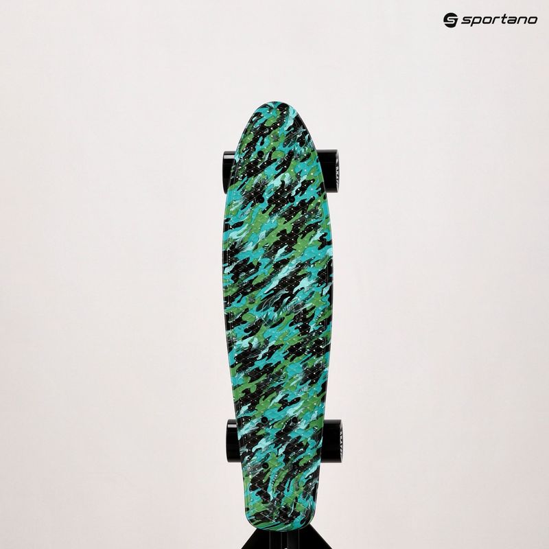 Fish Skateboards Print Camo verde FS-FB-CAM-BLA-BLA skateboard 15