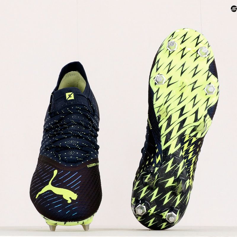 PUMA Future Z 1.4 MXSG ghete de fotbal pentru bărbați negru-verde 106988 01 16