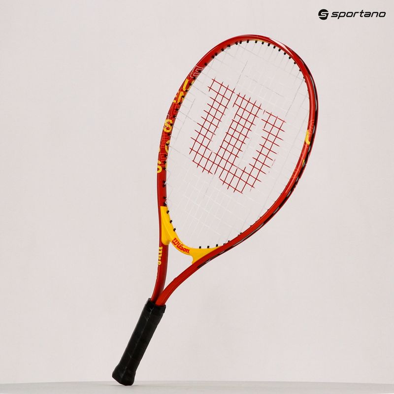 Rachetă de tenis pentru copii Wilson Us Open 23 roșu WR082510U 11