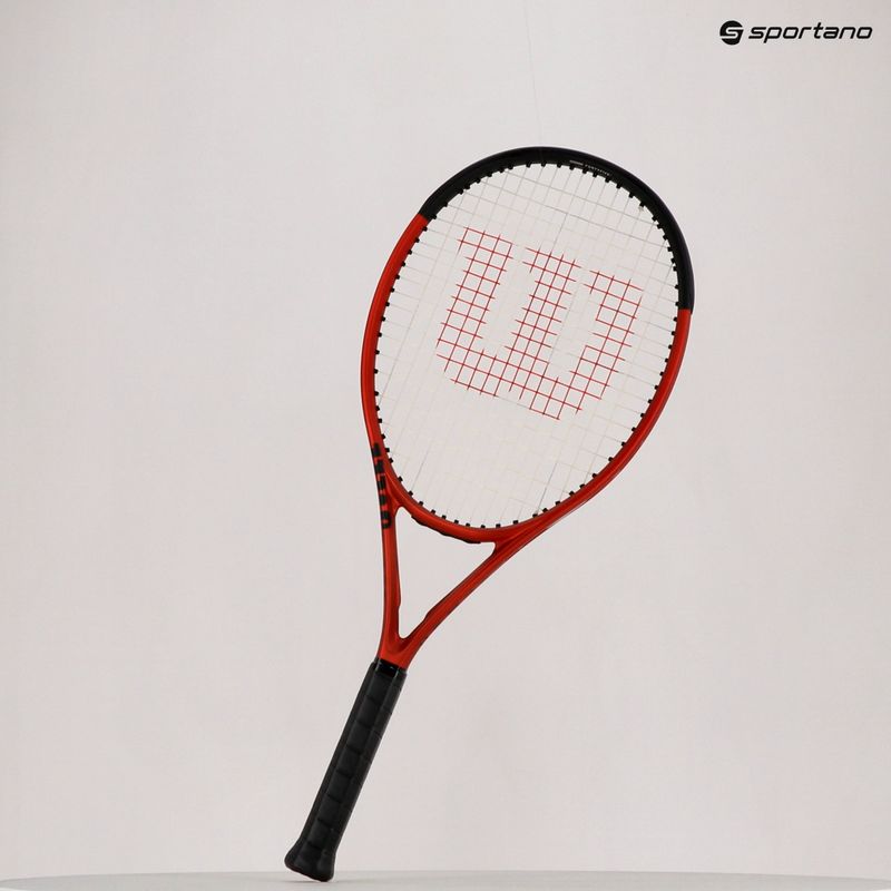 Rachetă de tenis Wilson Clash 26 V2.0 pentru copii, roșu WR074610U 11