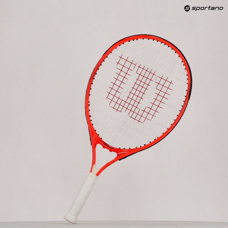 Rachetă de tenis pentru copii Wilson Roger Federer 21 Half Cvr roșu WR054110H+ 8