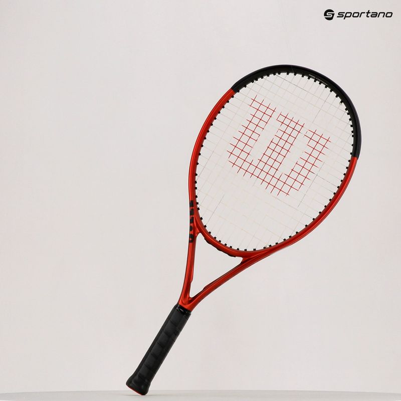 Rachetă de tenis Wilson Clash 25 V2.0 pentru copii, roșu WR074710U 11