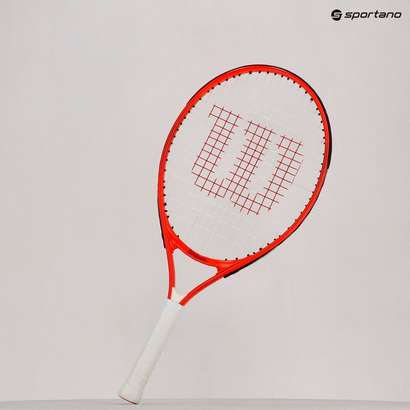 Rachetă de tenis pentru copii Wilson Roger Federer 23 Half Cvr roșu WR054210H+ 8