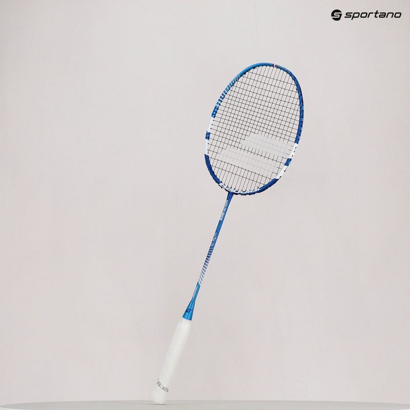 Rachetă de badminton BABOLAT 22 Satelite Origin Essential Strung FC albastru 191369 11