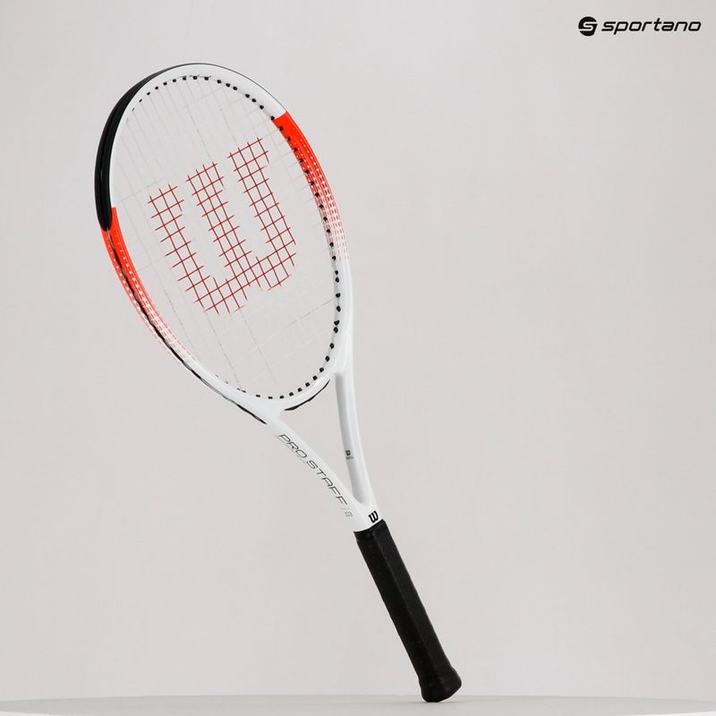 Rachetă de tenis Wilson Pro Staff Precision Team 103 roșu și alb WR080510U 14