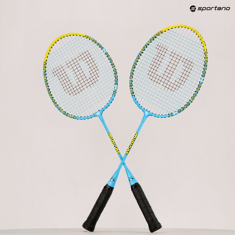 Wilson Minions 2.0 JR Badminton 2 set de badminton pentru copii WR105710F2 8