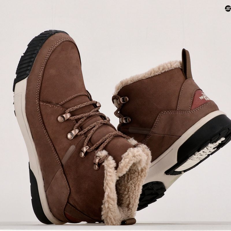 Cizme de trekking pentru femei The North Face Sierra Mid Lace maro NF0A4T3X7T71 11