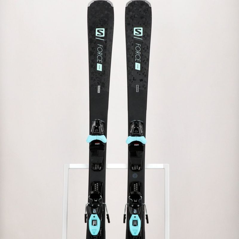 Schiuri de coborâre pentru femei  Salomon S/Force W 7 + M10 GW negre L41135600/L4113250010 11