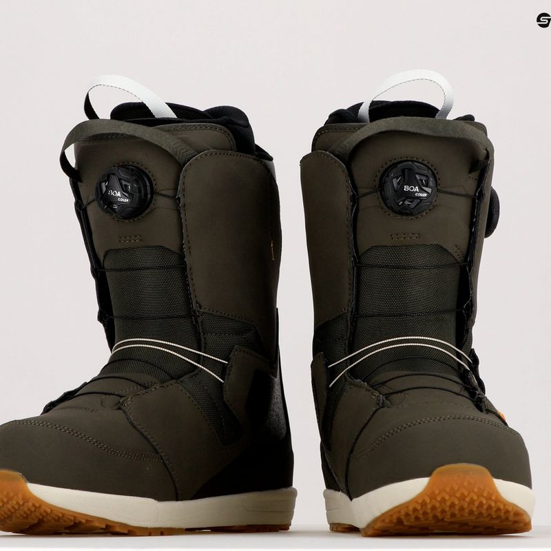 Boots de snowboard pentru bărbați DEELUXE Deemon L3 Boa, verde, 572110-1000 10