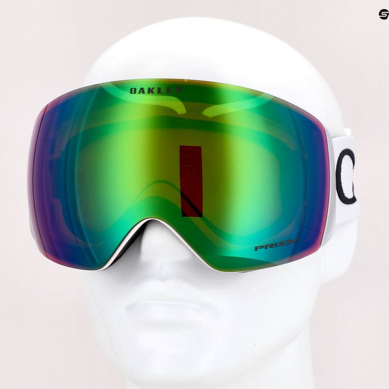 Ochelari de schi Oakley Flight Deck L verde-albastru OO7050-36 7