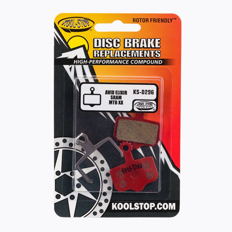 Plăcuțe de frână Kool-Stop roșu D296