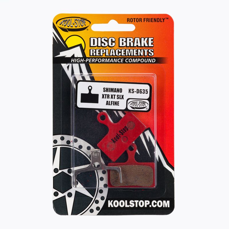 Plăcuțe de frână organice Kool-Stop roșu D635
