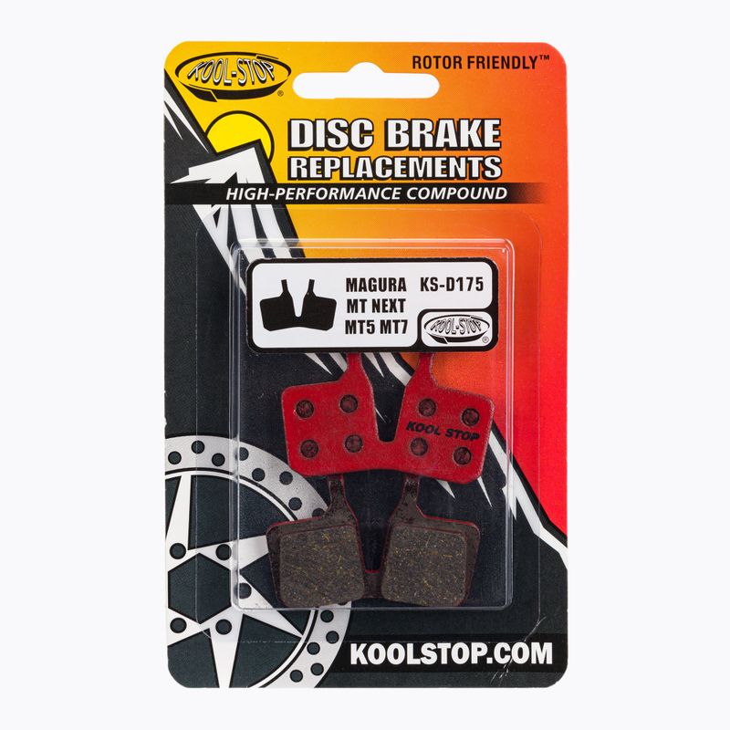 Plăcuțe de frână organice Kool-Stop roșu D175