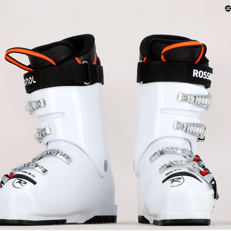 Cizme de schi pentru copii Rossignol Hero Jr 65 white 8