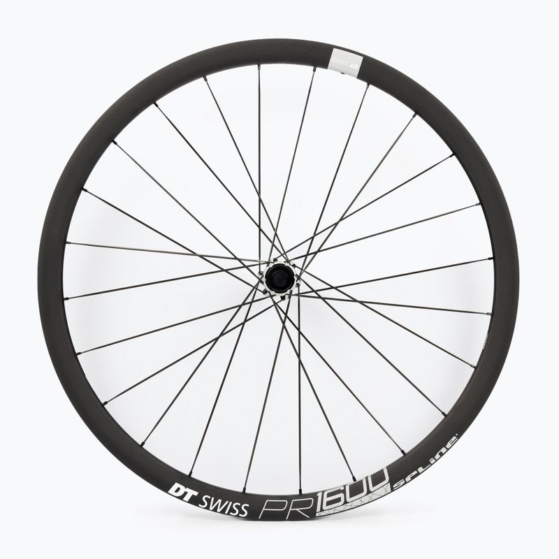 DT Swiss PR 1600 SP 700C CL 32 12/142 ASF11 roata de bicicletă spate din aluminiu negru WPR1600NIDMSA04452