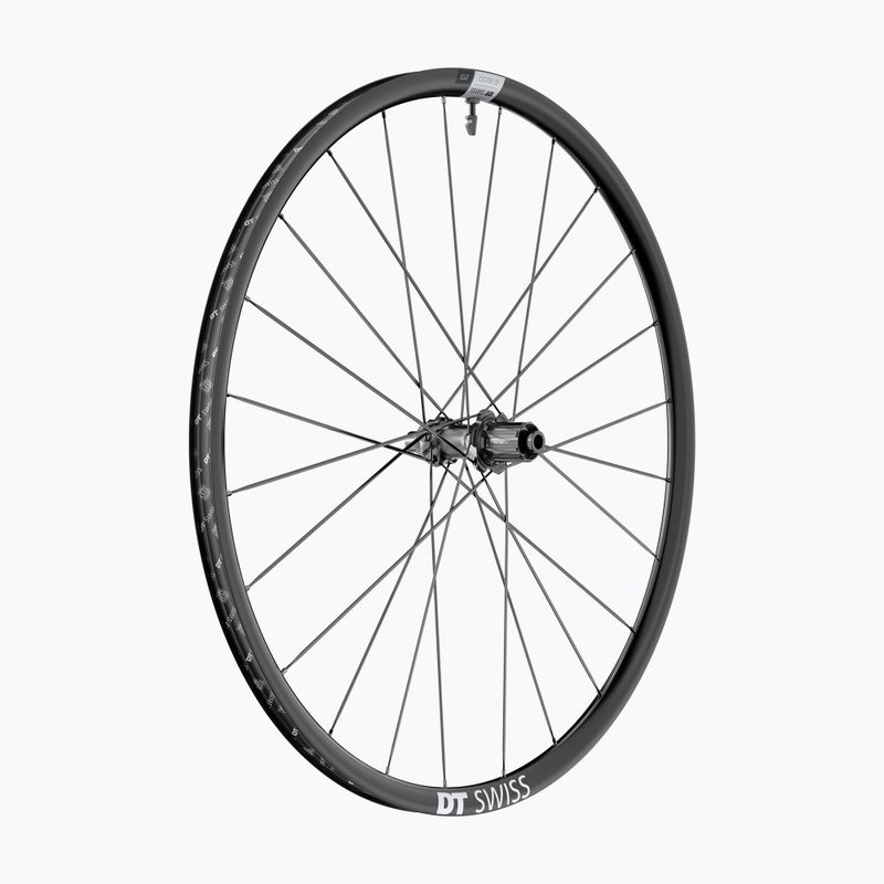 DT Swiss E 1800 SP 700C CL 23 12/142 ASF11 roată de bicicletă spate neagră 12/142 ASF11