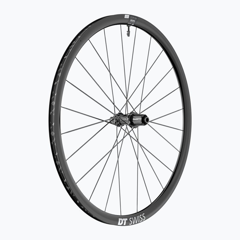 Roată de bicicletă spate DT Swiss AR 1600 SP 700C CL 30 12/142 ASL11 black