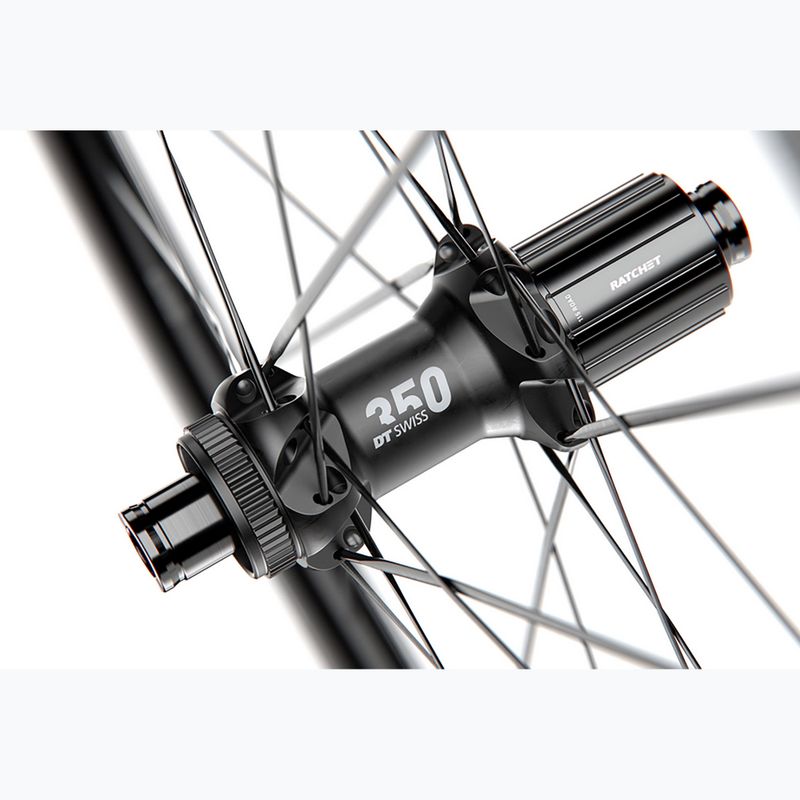 Roată de bicicletă spate DT Swiss AR 1600 SP 700C CL 30 12/142 ASL11 black 6