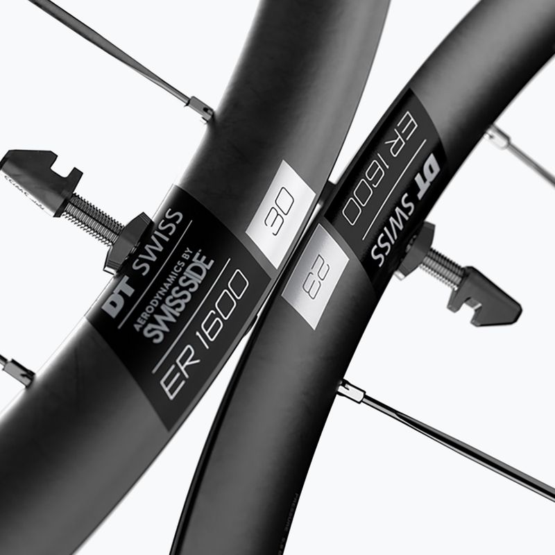Roată de bicicletă spate DT Swiss ER 1600 SP 700C CL 30 12/142 ASL11 black 4