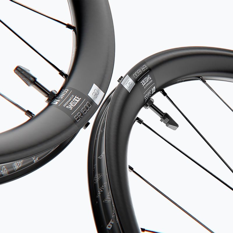 Roată de bicicletă spate DT Swiss ER 1600 SP 700C CL 30 12/142 ASL11 black 5