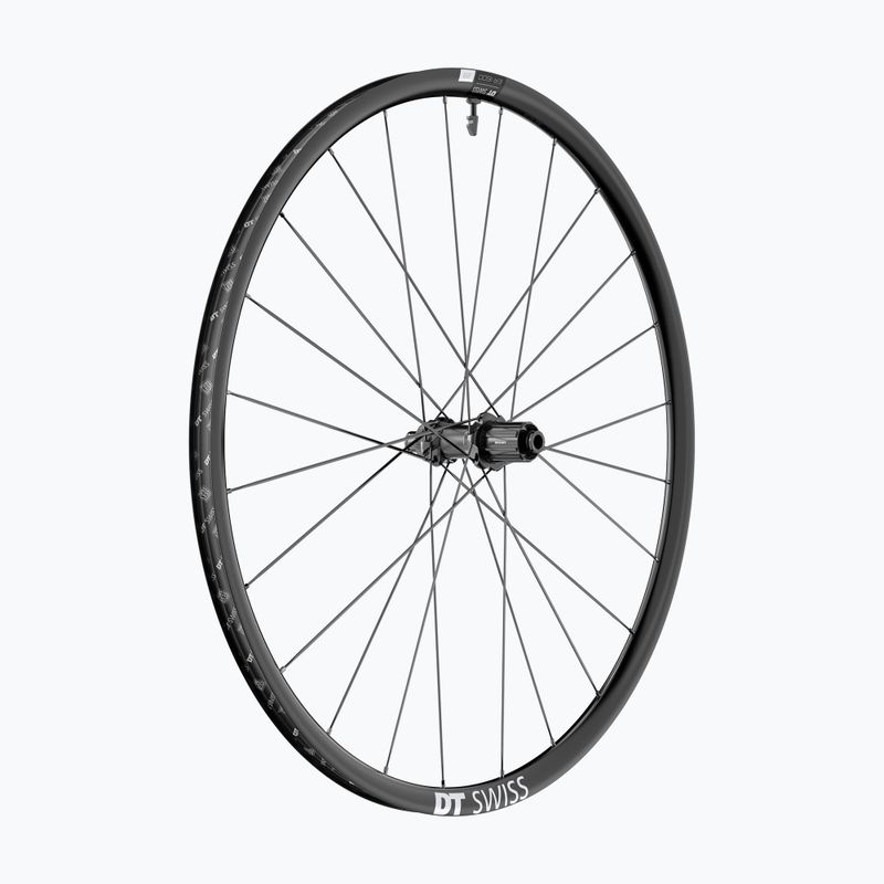 Roată spate de bicicletă DT Swiss ER 1600 SP 700C CL 23 12/142 ASL11 negru