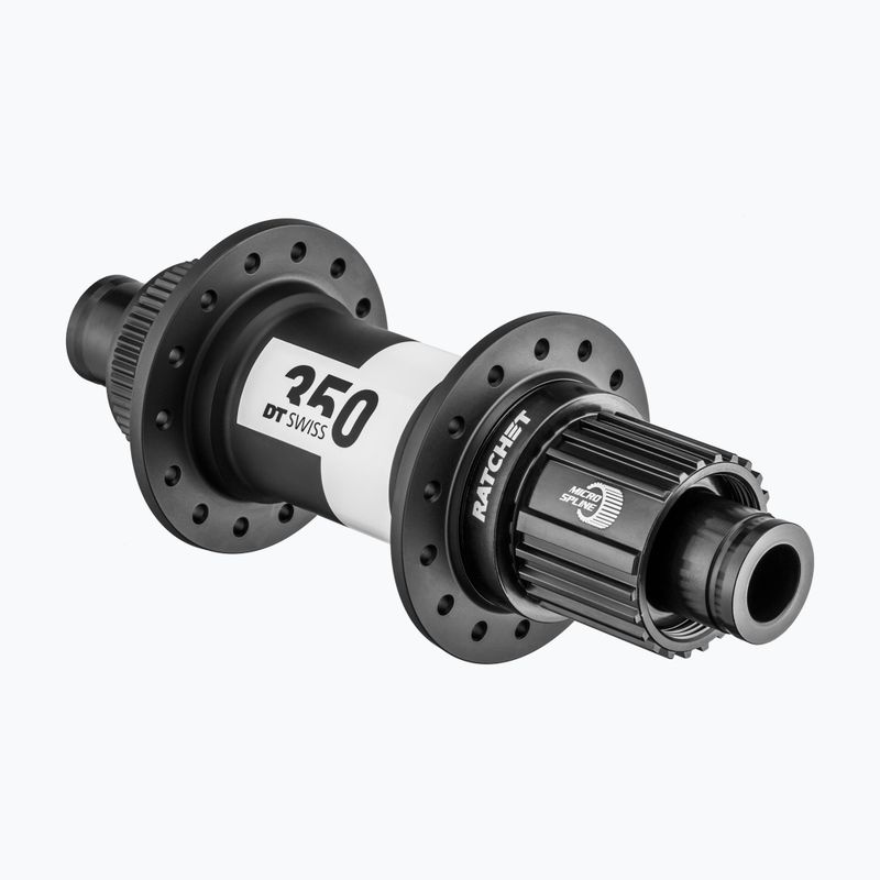 Butuc spate DT Swiss 350 148/12 CL ASL12 R32 BM ASM W negru