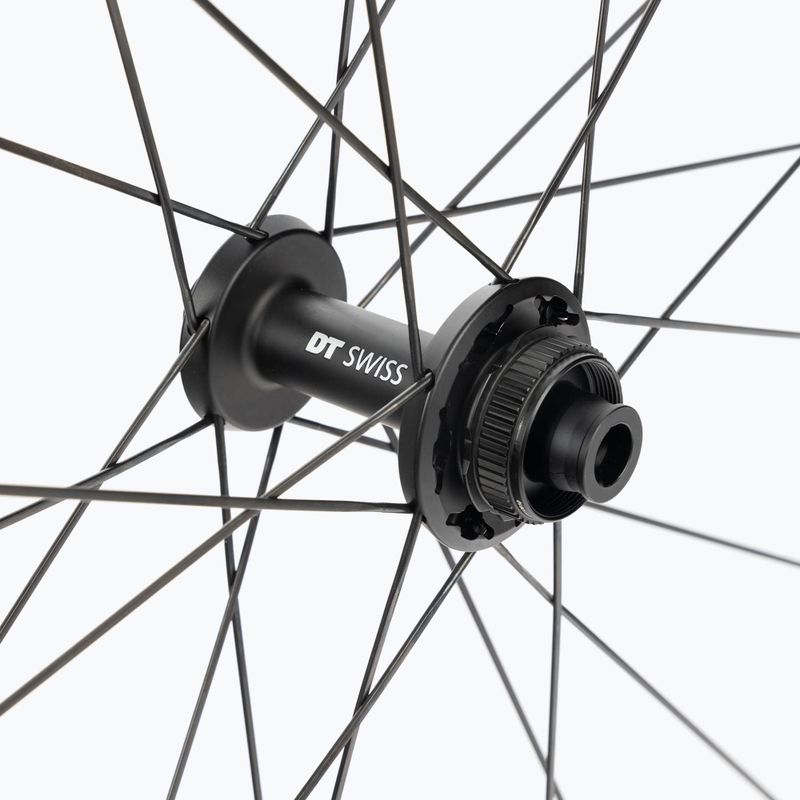 DT Swiss ERC 1400 DI 700C CL 45 12/100 carbon negru roată de bicicletă față WERC140AIDXCA18229 2