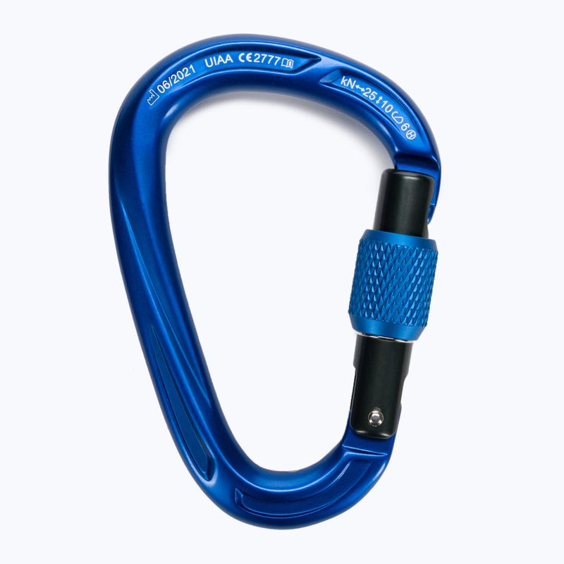 MAMMUT Crag HMS Screwgate Carabiner albastru