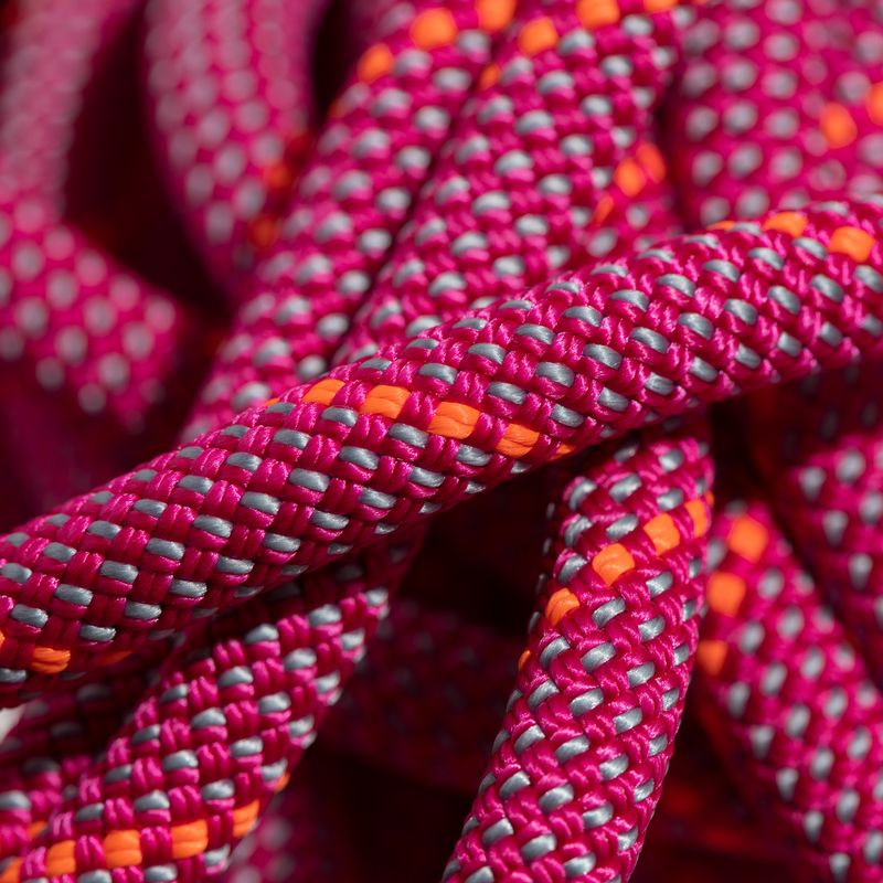 Mammut 9.5 Crag Dry frânghie de alpinism roz 4