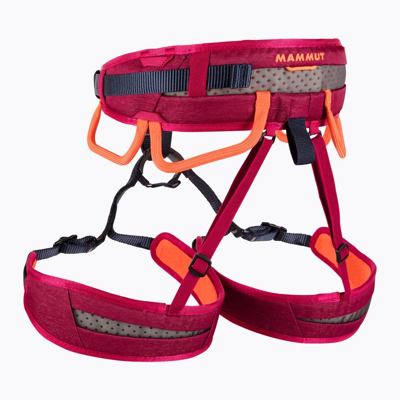 Mammut Ophir Fast Adjust 6373 ham de alpinism pentru femei, portocaliu-roșu 2020-01351-6373-110 2